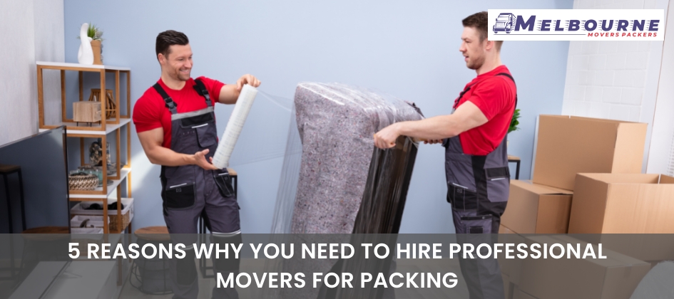 5 Reasons Why You Need To Hire Professional Movers For Packing
